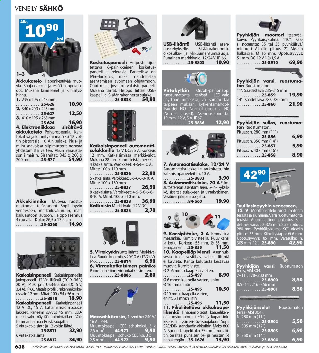 Biltema tarjoukset - 25.07.2021 - 20.02.2022. Sivu 638