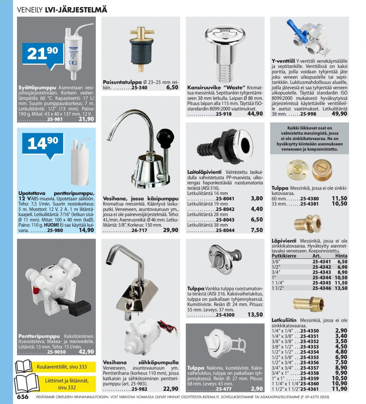 Biltema tarjoukset - 25.07.2021 - 20.02.2022. Sivu 656