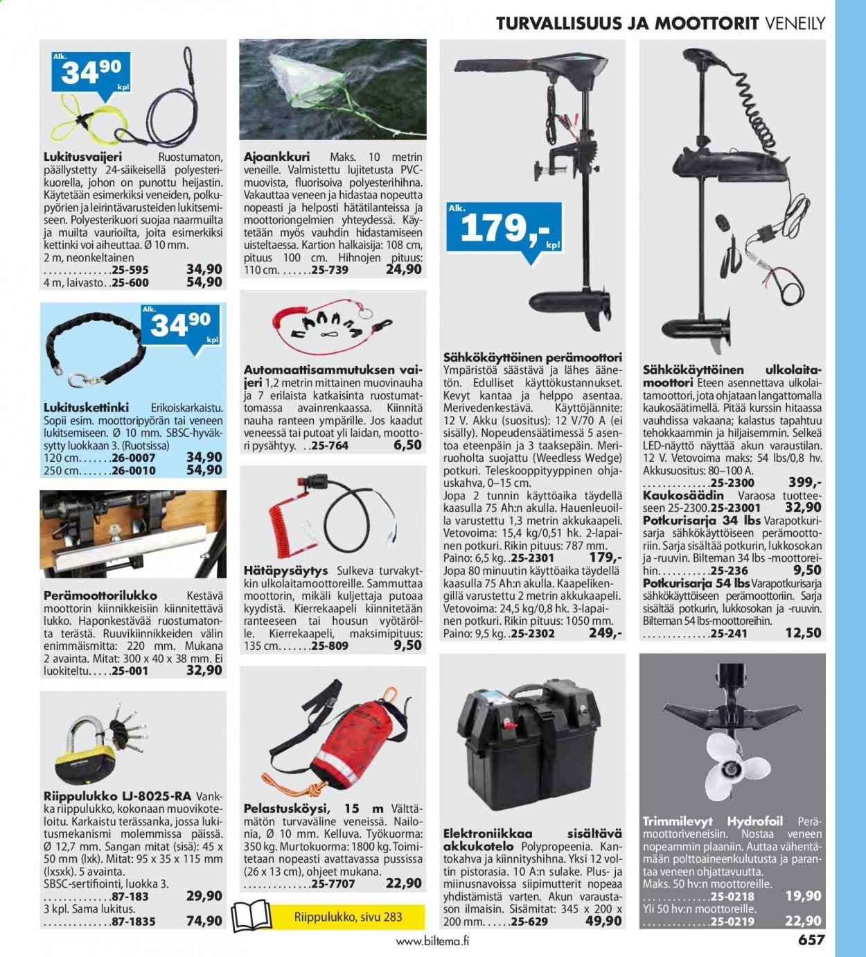Biltema tarjoukset - 25.07.2021 - 20.02.2022. Sivu 657