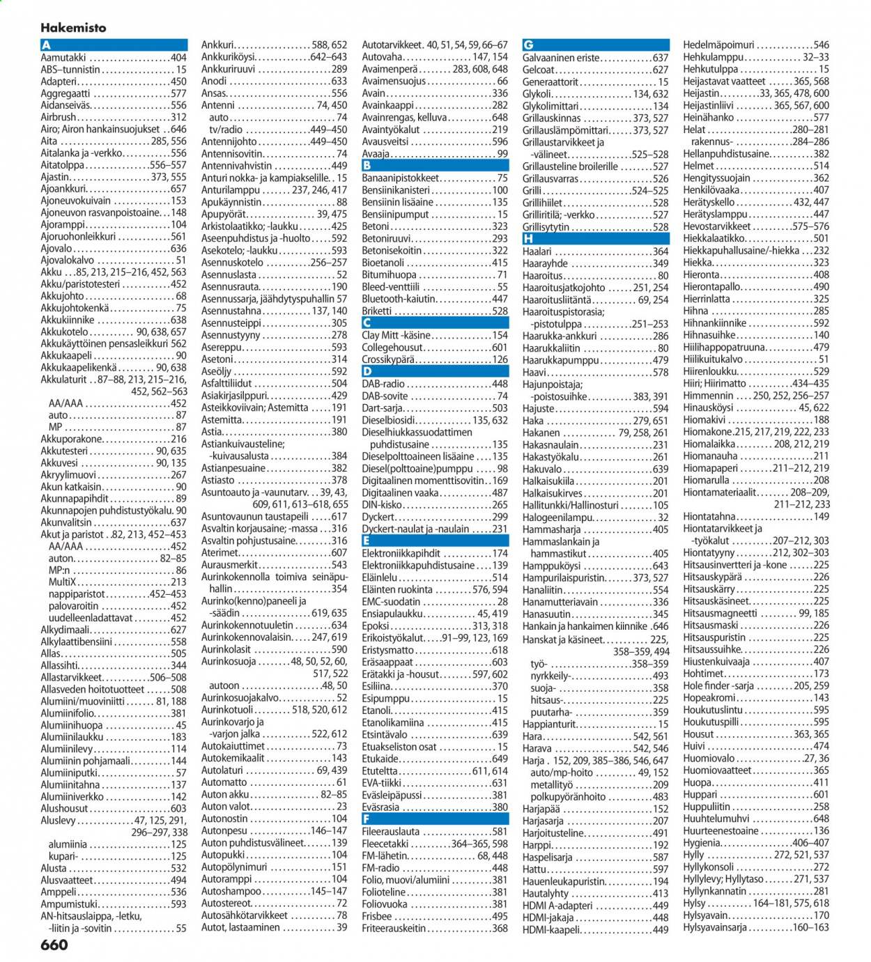 Biltema tarjoukset - 25.07.2021 - 20.02.2022. Sivu 660