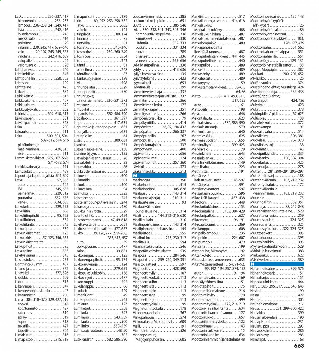 Biltema tarjoukset - 25.07.2021 - 20.02.2022. Sivu 663