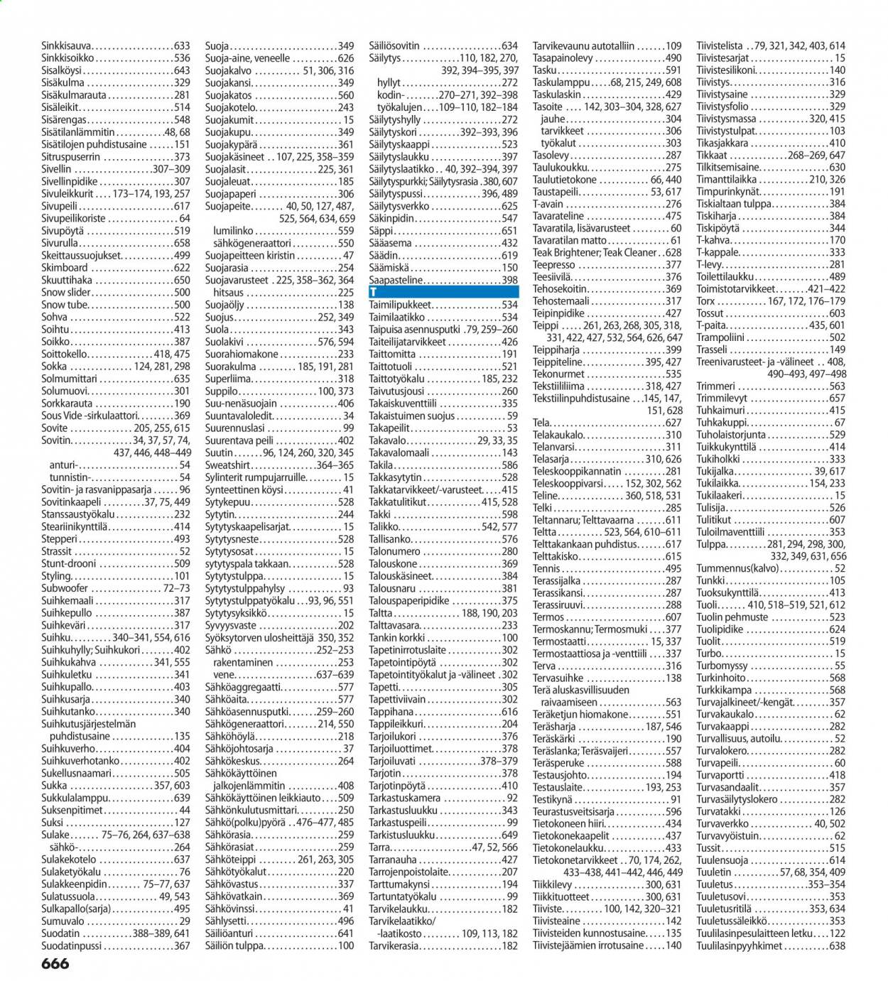 Biltema tarjoukset - 25.07.2021 - 20.02.2022. Sivu 666