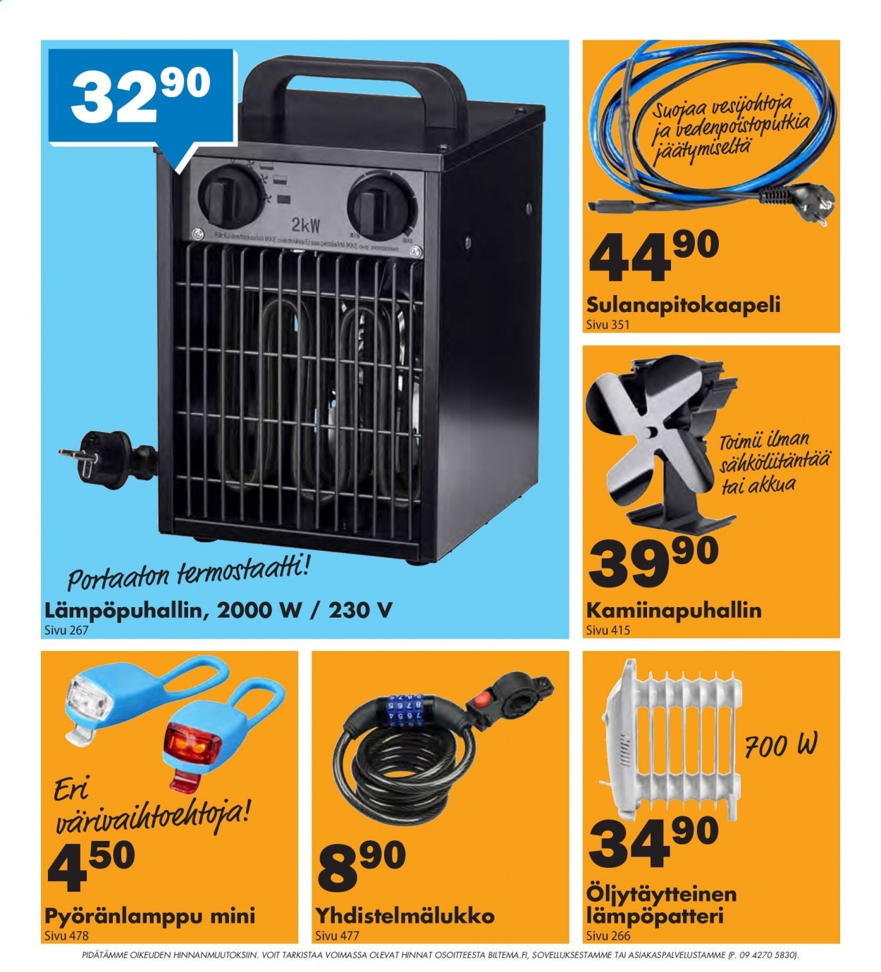 Biltema tarjoukset - 25.07.2021 - 20.02.2022. Sivu 674