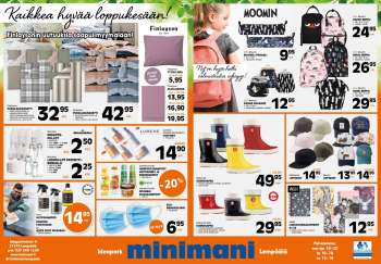 Minimani tarjoukset  - 28.07.2021 - 01.08.2021.