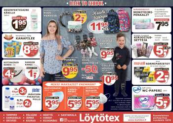 Löytötex tarjoukset  - 28.07.2021 - 03.08.2021.