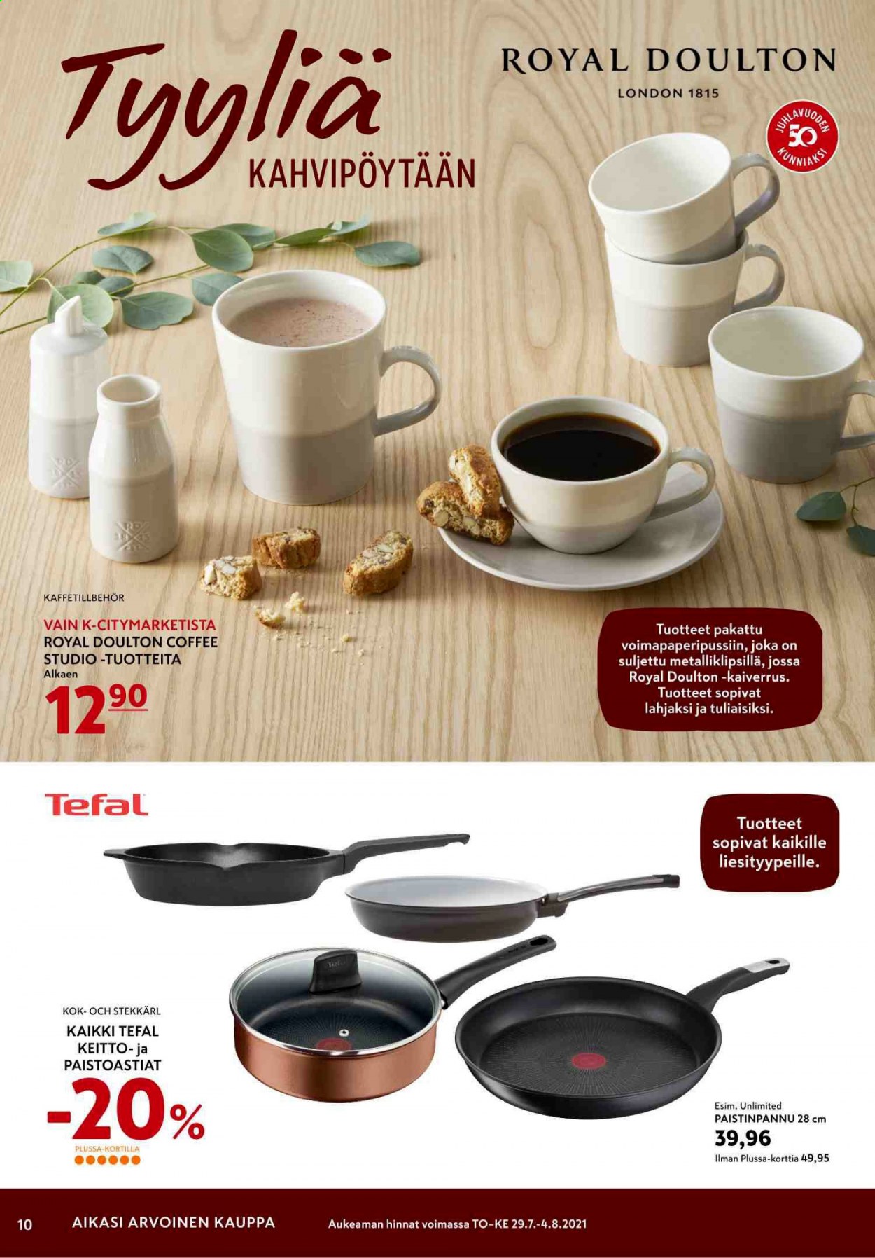 K-citymarket tarjoukset - 29.07.2021 - 01.08.2021. Sivu 10