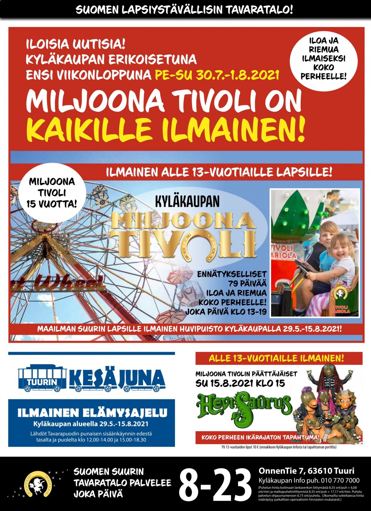 Tuuri tarjoukset - 29.07.2021 - 04.08.2021. Sivu 1