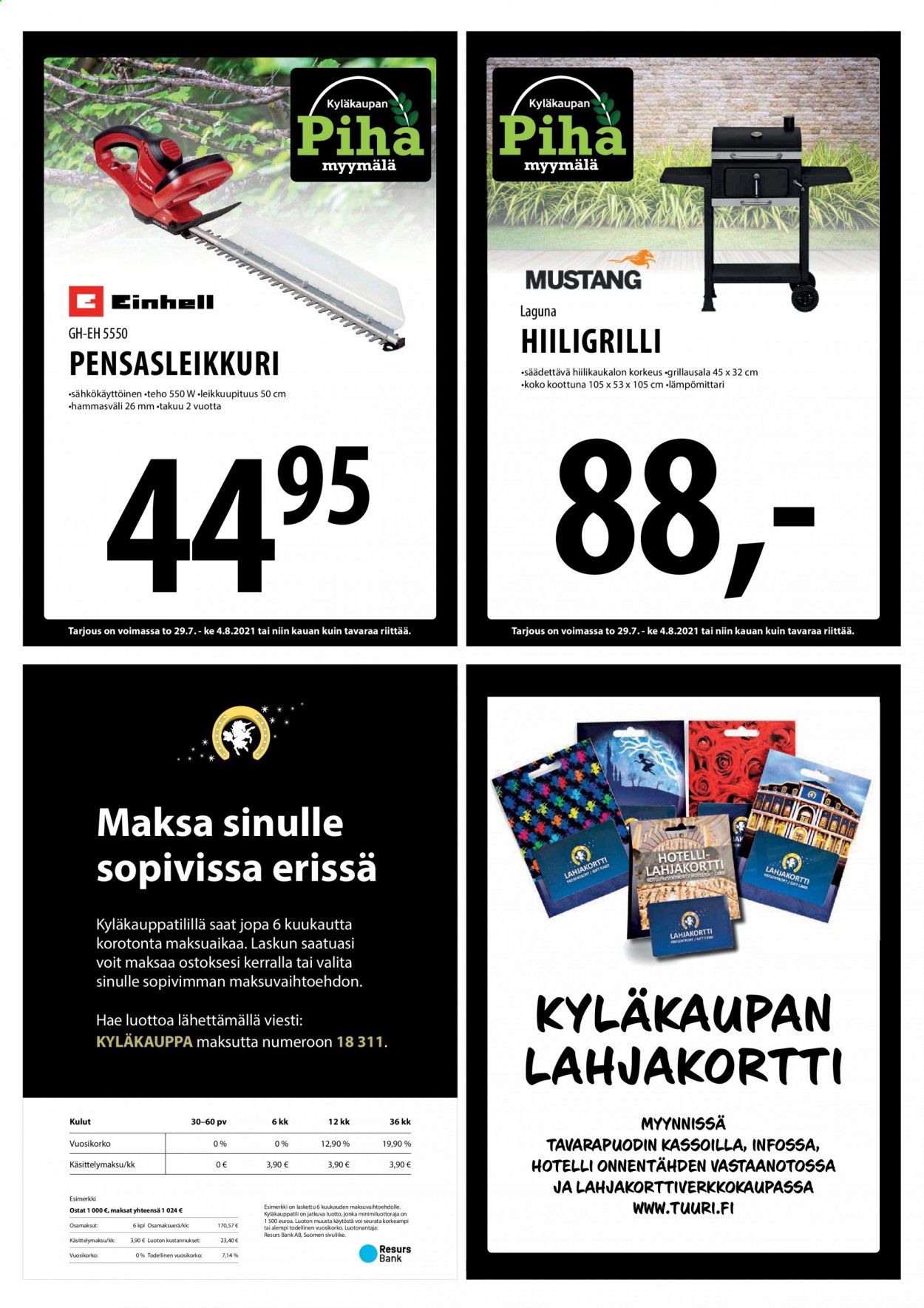 Tuuri tarjoukset - 29.07.2021 - 04.08.2021. Sivu 31