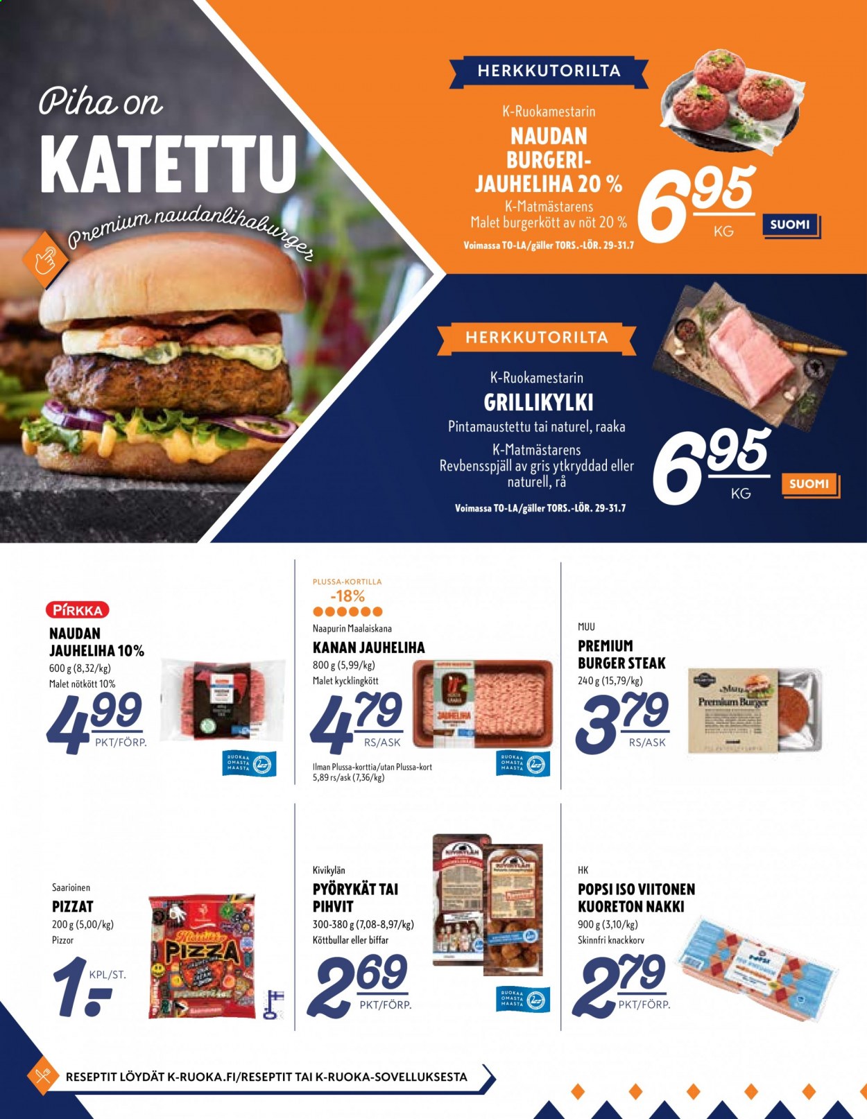 K-Supermarket tarjoukset - 29.07.2021 - 01.08.2021. Sivu 4