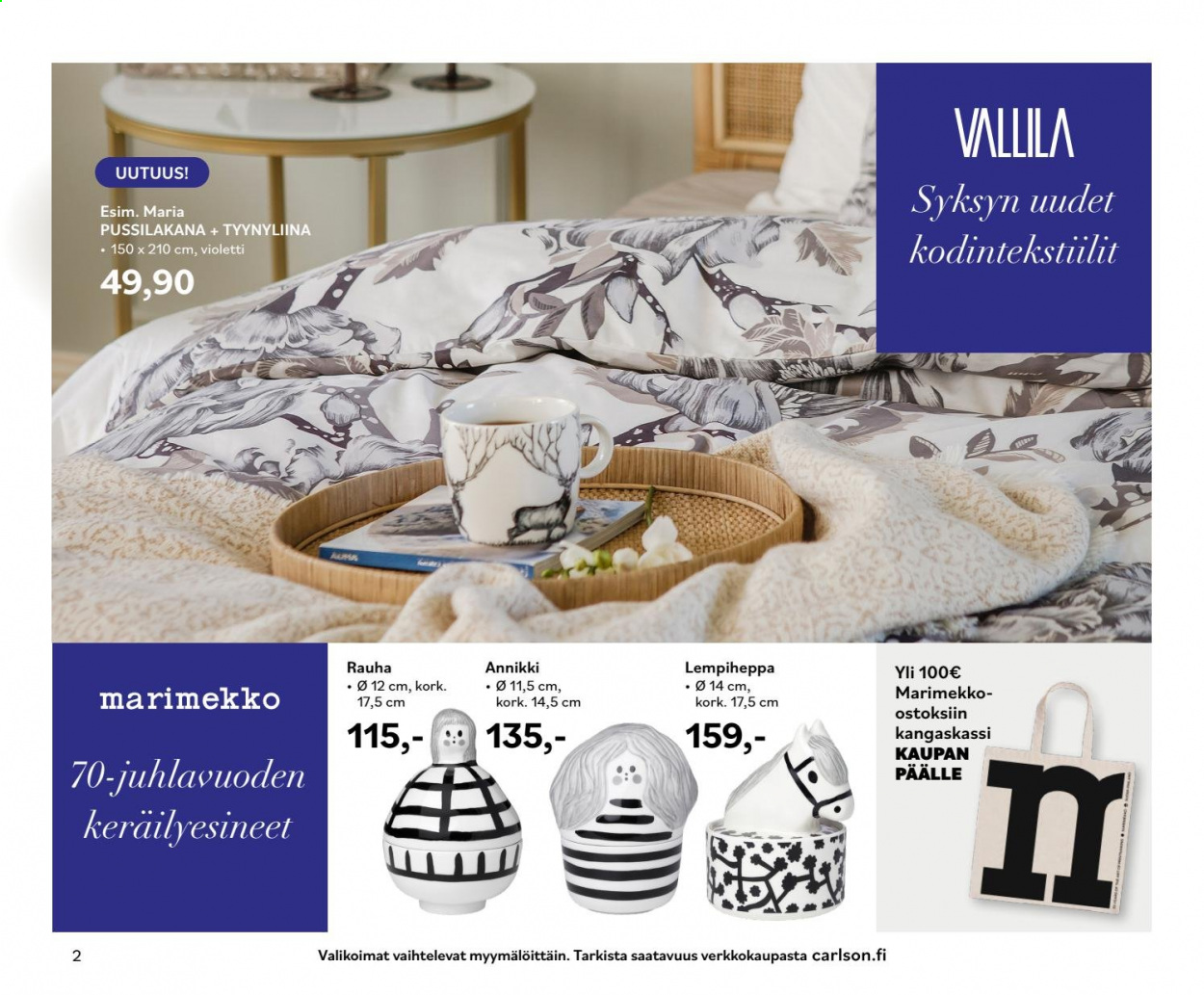 Carlson tarjoukset. Sivu 2