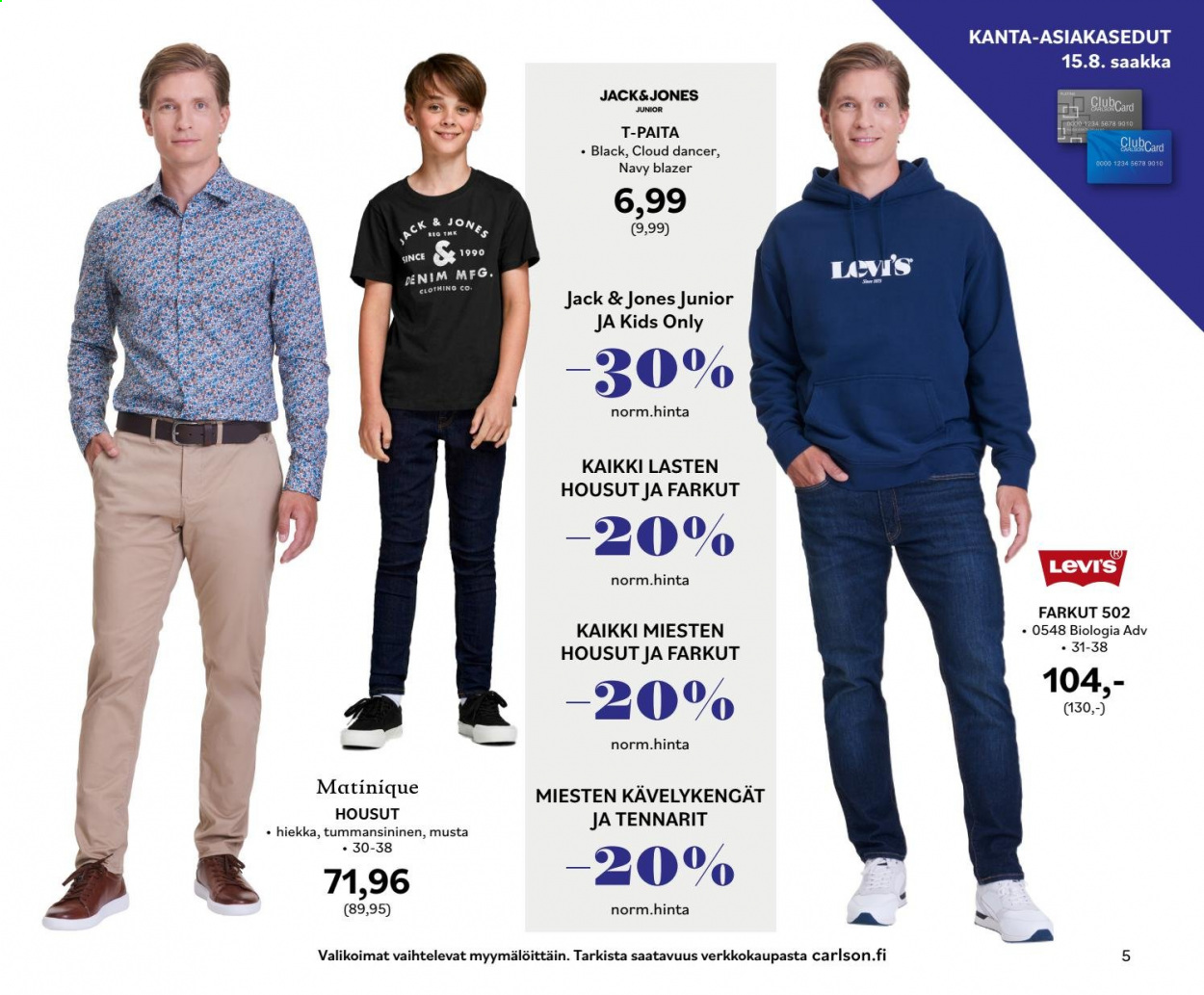 Carlson tarjoukset. Sivu 5