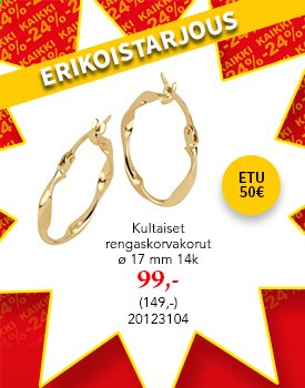 Kultajousi tarjoukset. Sivu 2