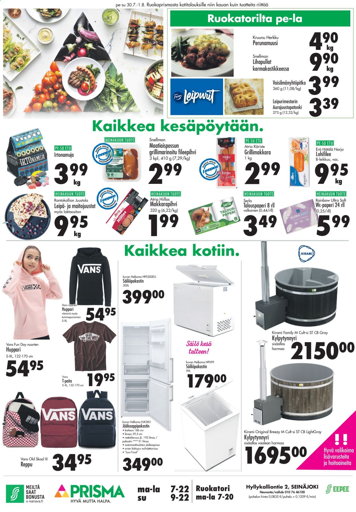 Prisma tarjoukset - 30.07.2021 - 01.08.2021. Sivu 1
