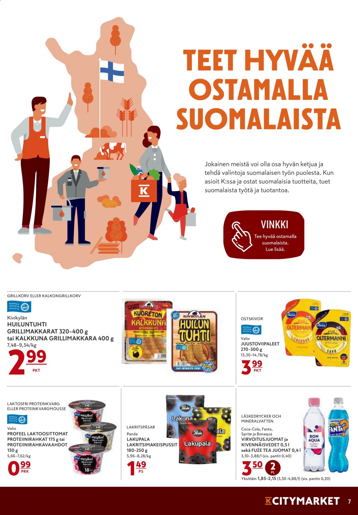 K-citymarket tarjoukset - 02.08.2021 - 04.08.2021. Sivu 7