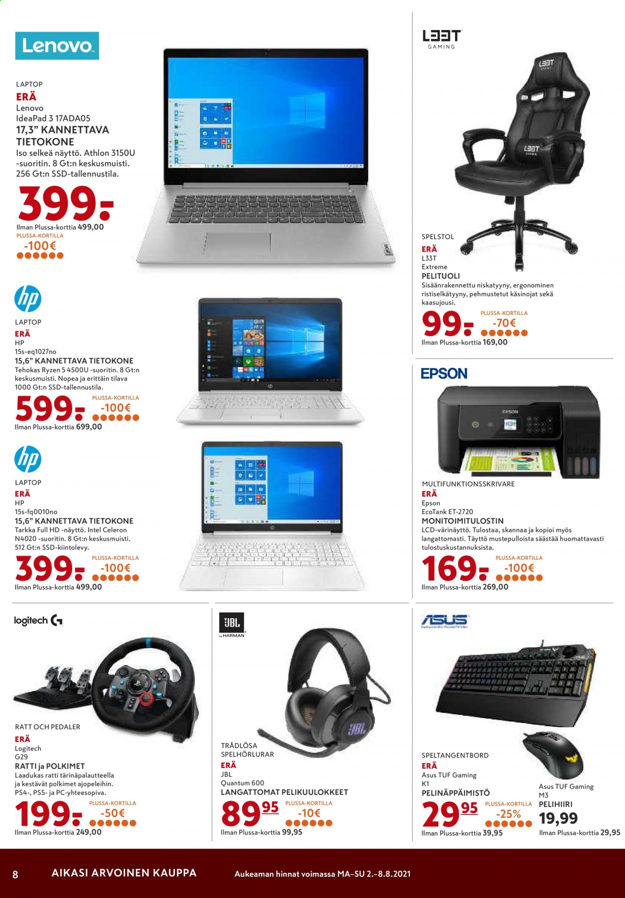 K-citymarket tarjoukset - 02.08.2021 - 04.08.2021. Sivu 8
