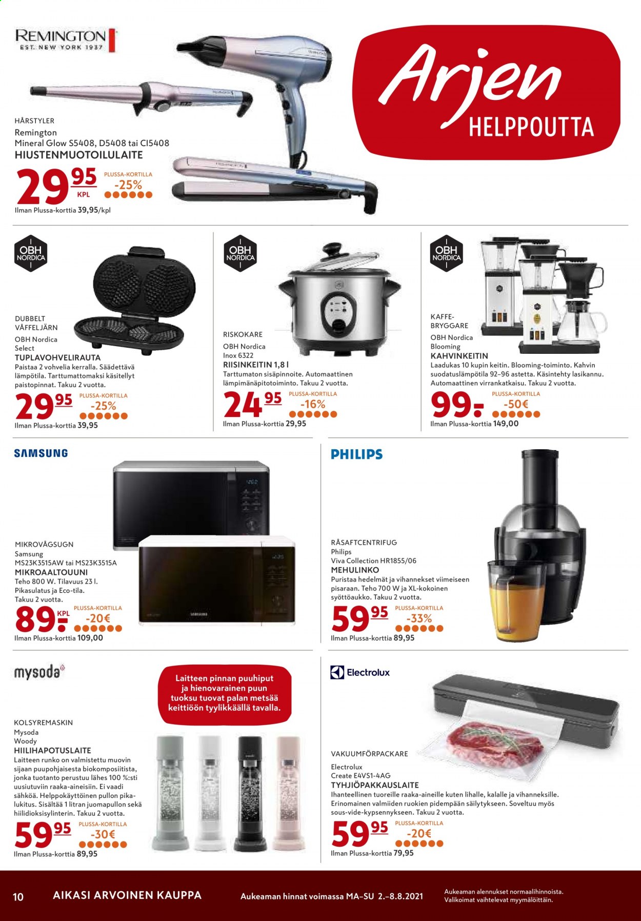 K-citymarket tarjoukset - 02.08.2021 - 04.08.2021. Sivu 10