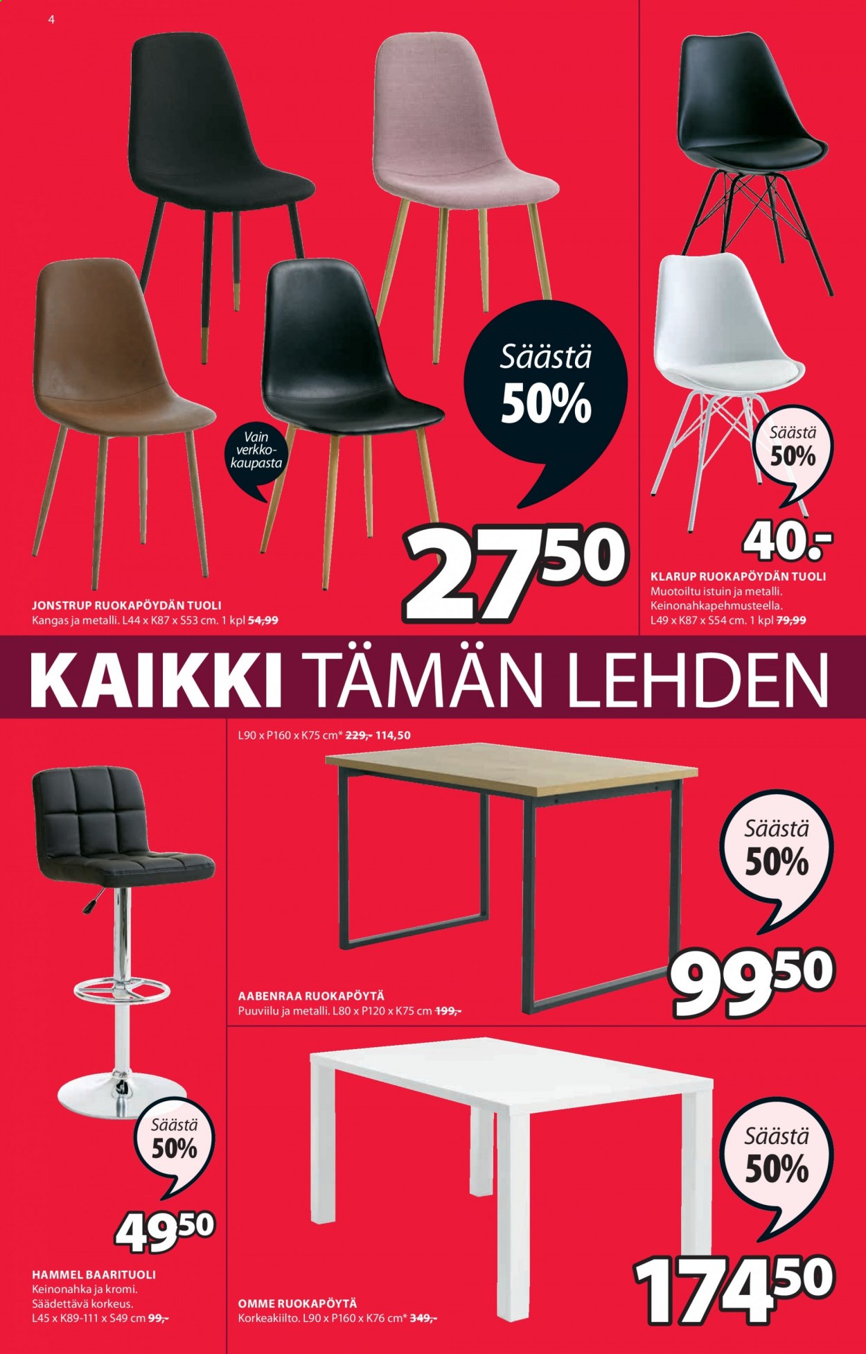 JYSK tarjoukset - 02.08.2021 - 08.08.2021. Sivu 4