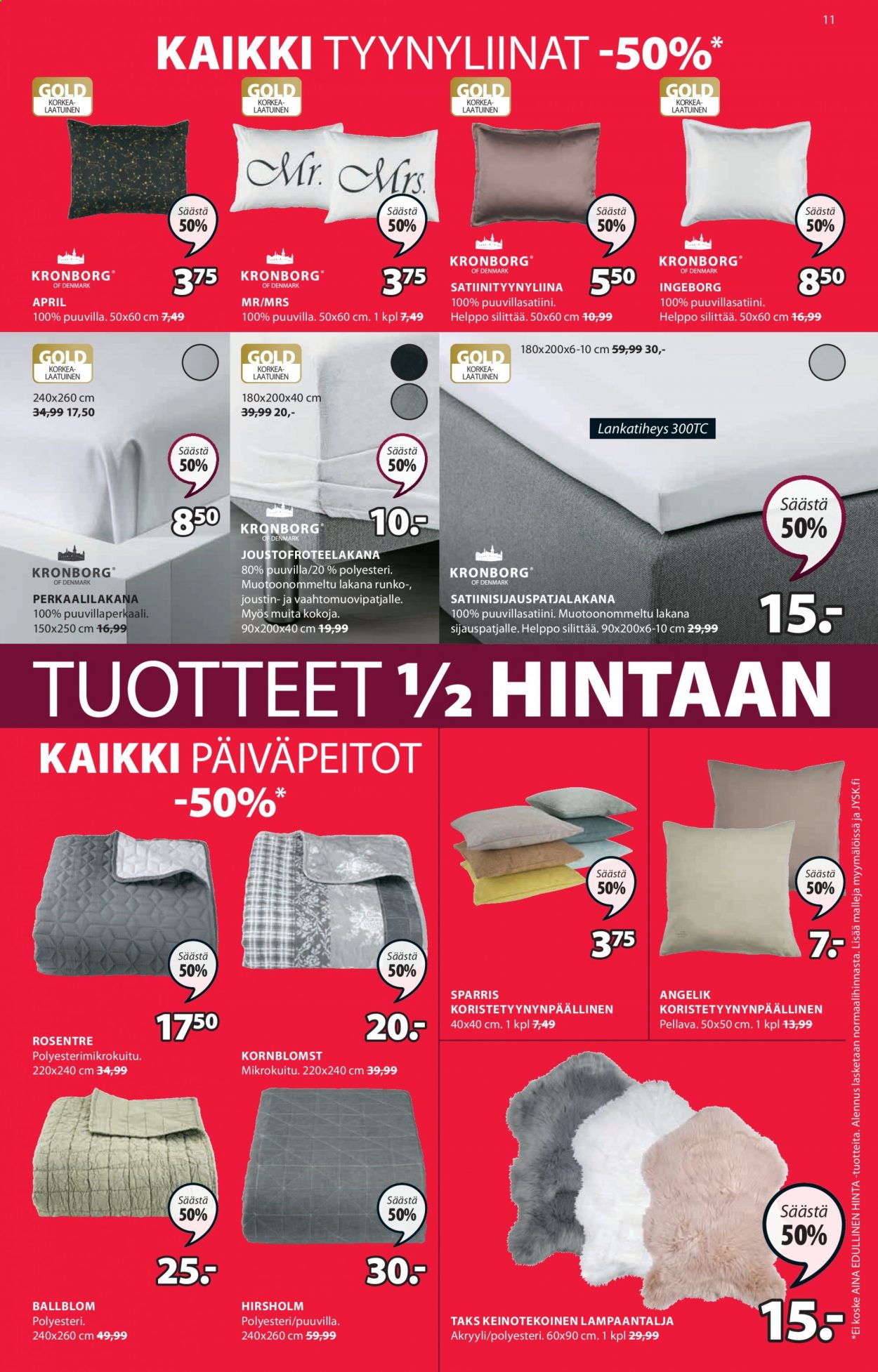 JYSK tarjoukset - 02.08.2021 - 08.08.2021. Sivu 11