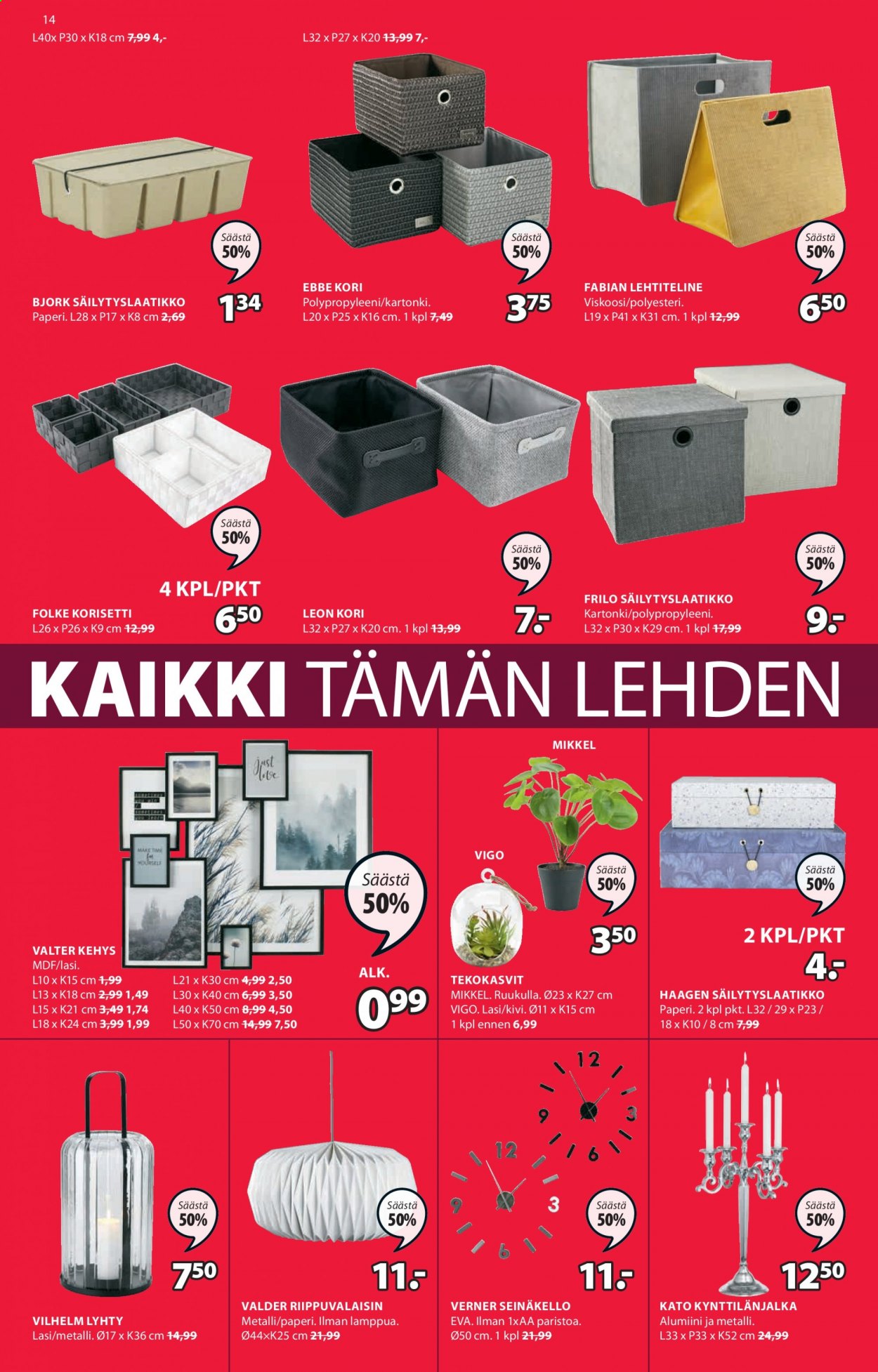 JYSK tarjoukset - 02.08.2021 - 08.08.2021. Sivu 14