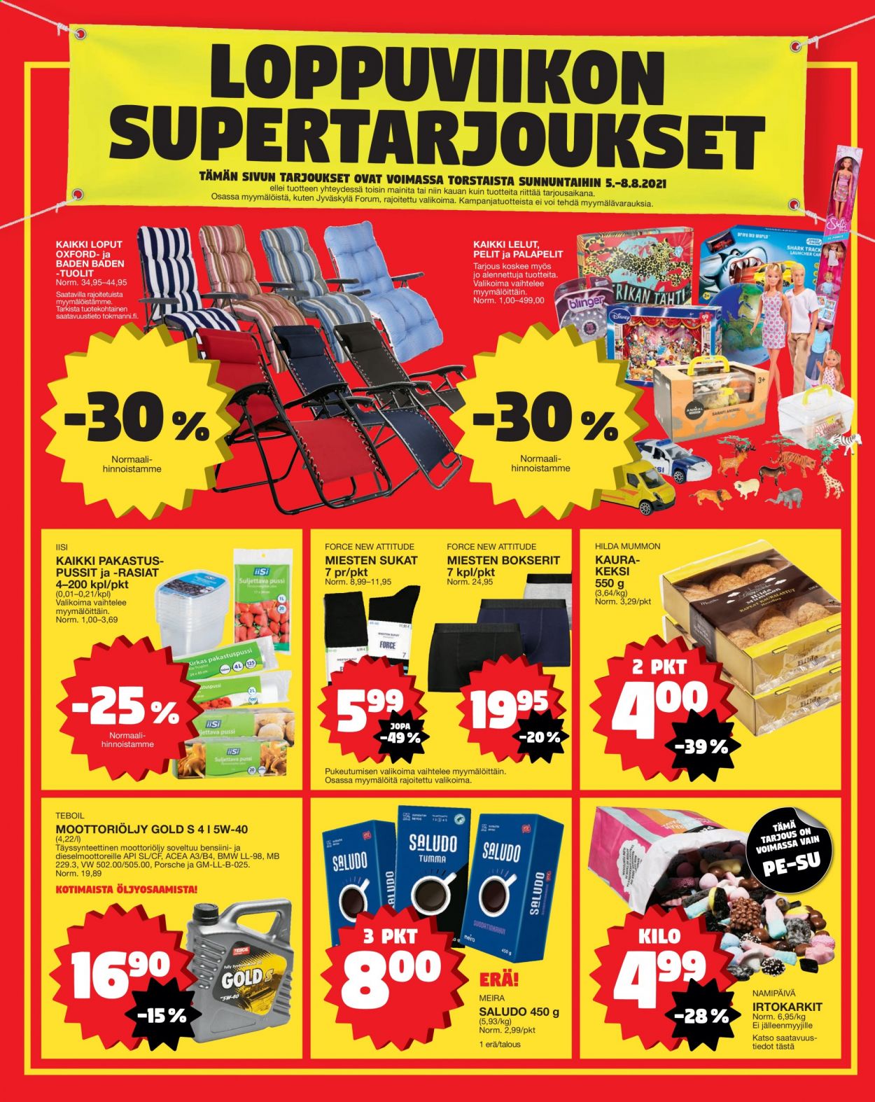 Tokmanni tarjoukset - 02.08.2021 - 08.08.2021. Sivu 24