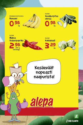 Alepa tarjoukset  - 03.08.2021 - 10.08.2021.