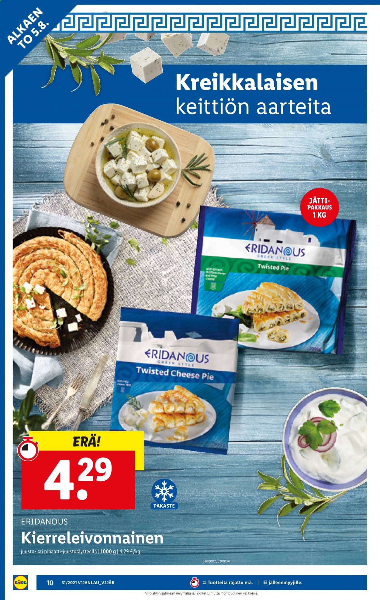 Lidl tarjoukset - 05.08.2021 - 11.08.2021. Sivu 10