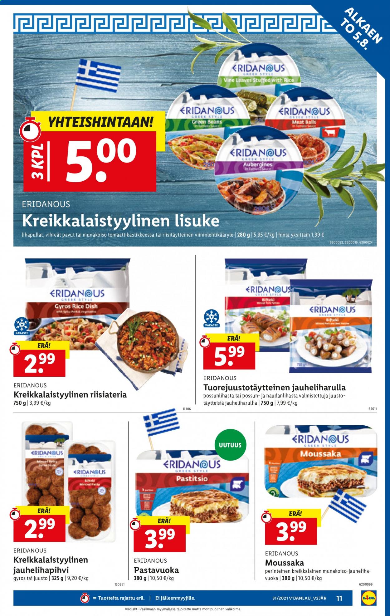 Lidl tarjoukset - 05.08.2021 - 11.08.2021. Sivu 11