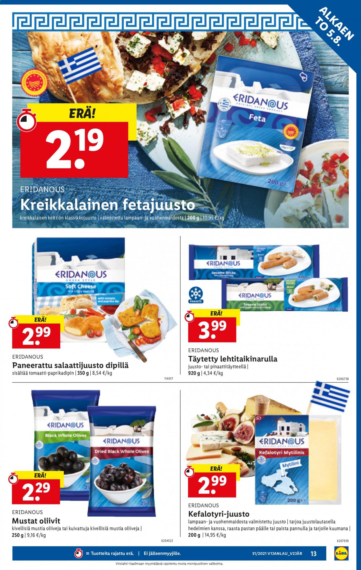 Lidl tarjoukset - 05.08.2021 - 11.08.2021. Sivu 13