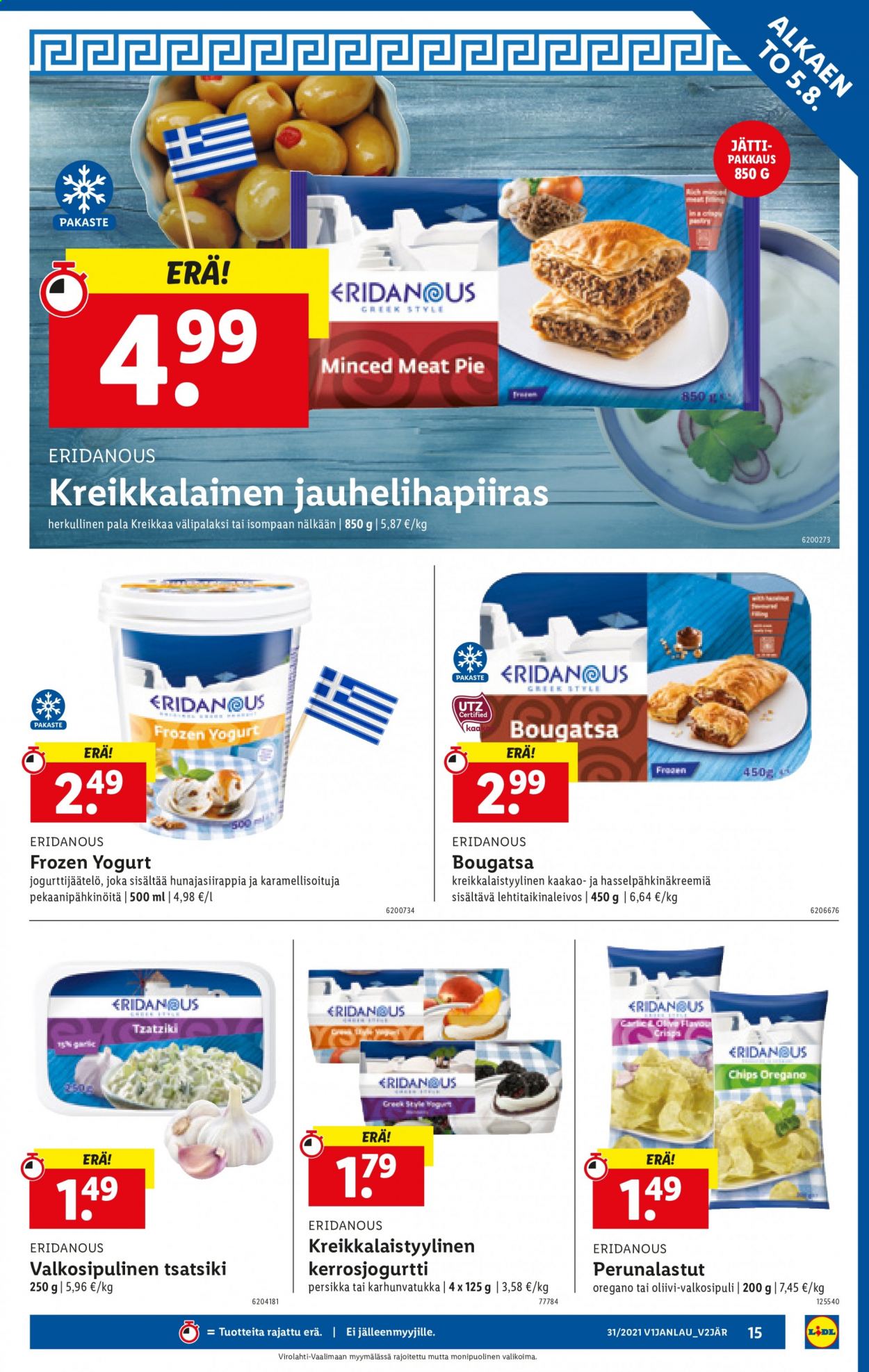 Lidl tarjoukset - 05.08.2021 - 11.08.2021. Sivu 15