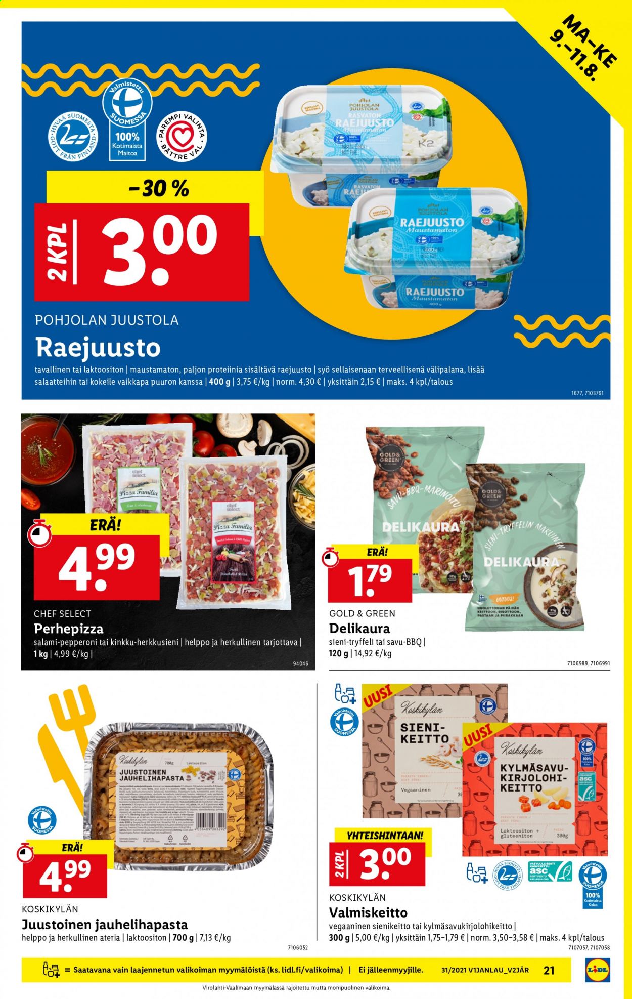 Lidl tarjoukset - 05.08.2021 - 11.08.2021. Sivu 21