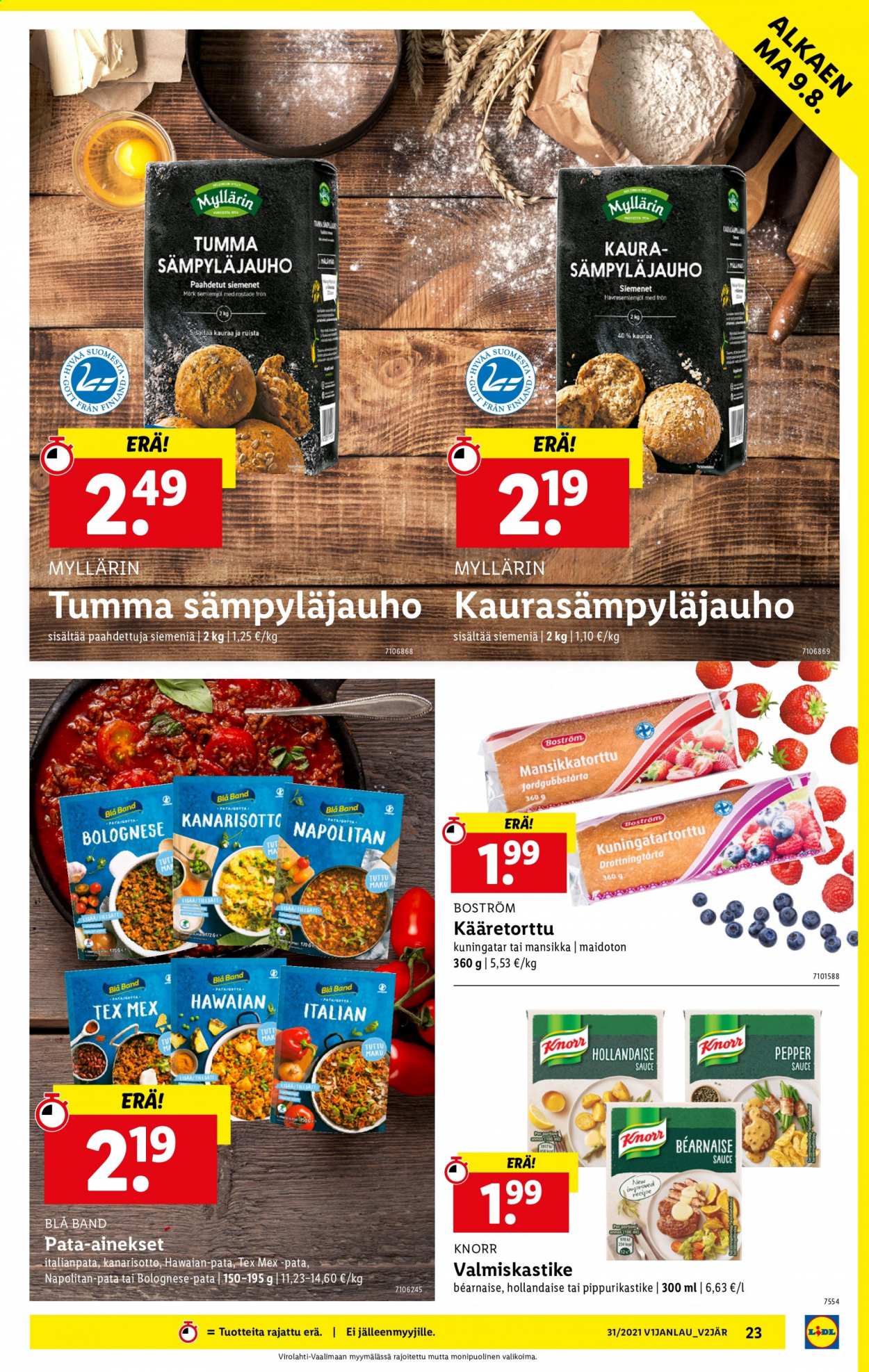 Lidl tarjoukset - 05.08.2021 - 11.08.2021. Sivu 23