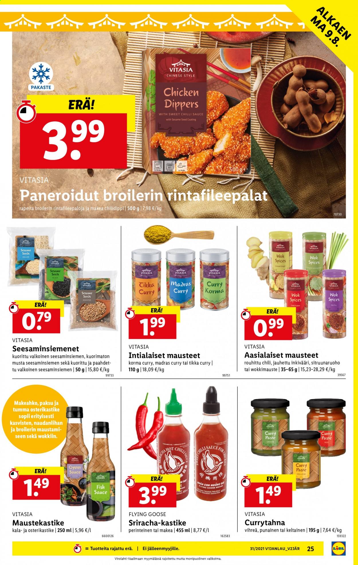 Lidl tarjoukset - 05.08.2021 - 11.08.2021. Sivu 25