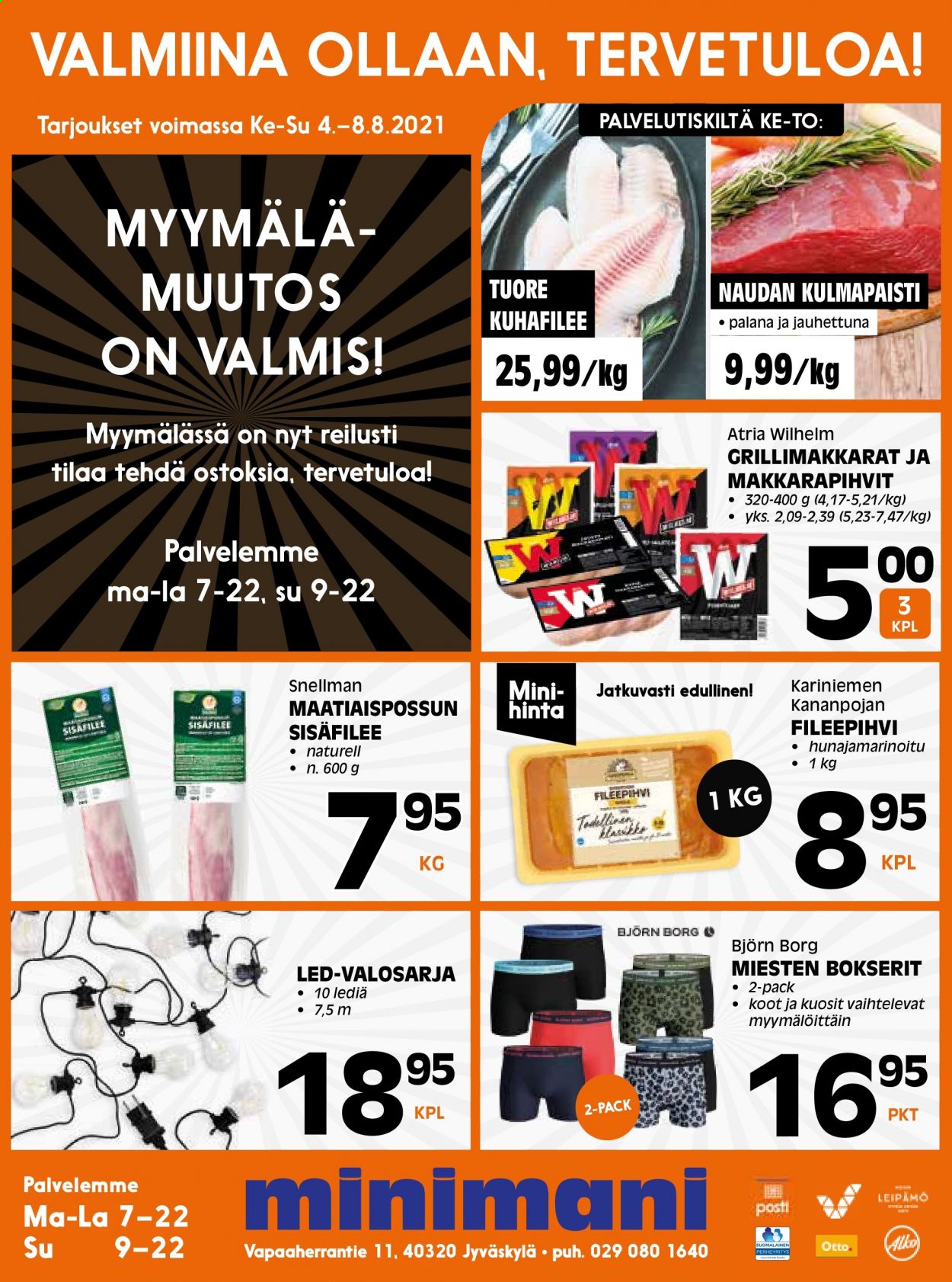 Minimani tarjoukset - 04.08.2021 - 08.08.2021. Sivu 1