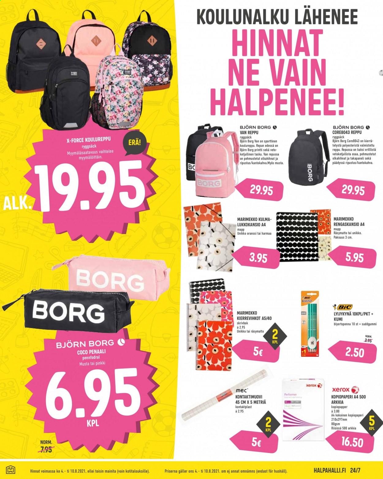 HalpaHalli tarjoukset - 04.08.2021 - 10.08.2021. Sivu 2