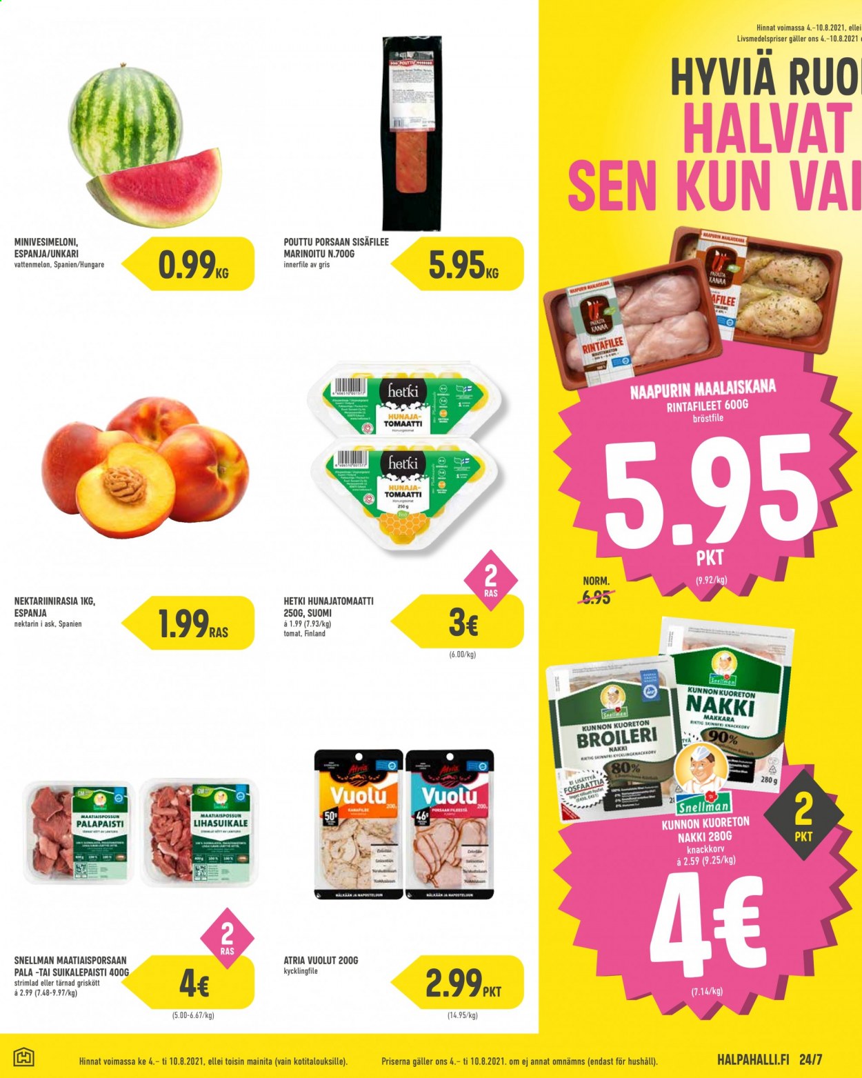 HalpaHalli tarjoukset - 04.08.2021 - 10.08.2021. Sivu 8