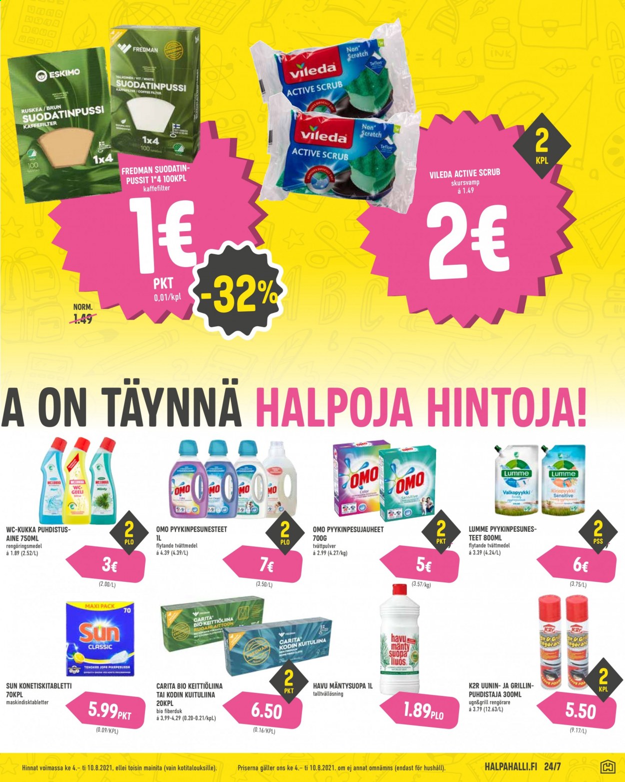 HalpaHalli tarjoukset - 04.08.2021 - 10.08.2021. Sivu 11