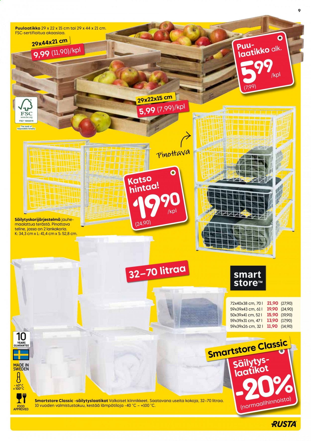 Rusta tarjoukset - 04.08.2021 - 10.08.2021. Sivu 9