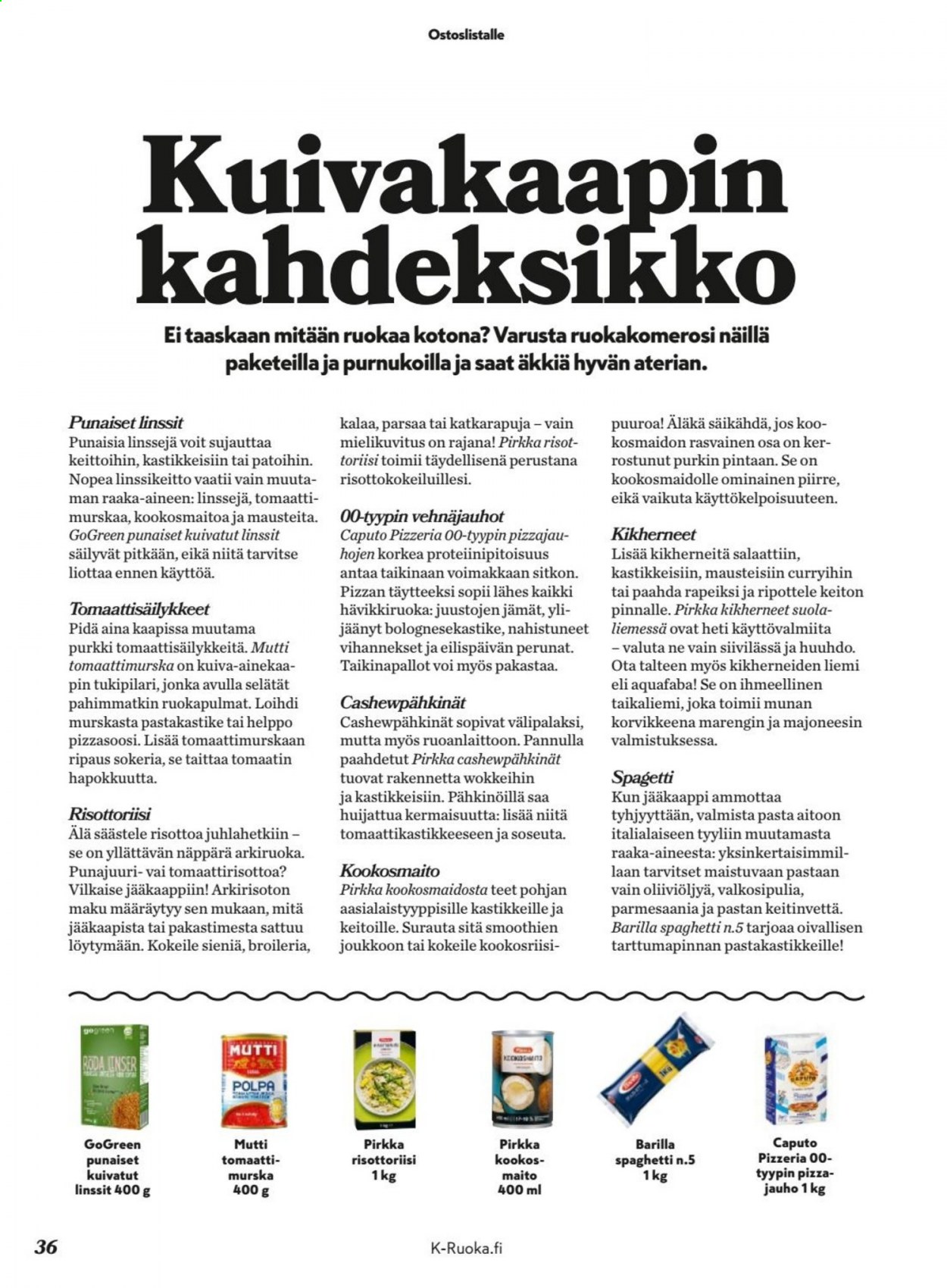K-citymarket tarjoukset - 04.08.2021 - 31.08.2021. Sivu 36