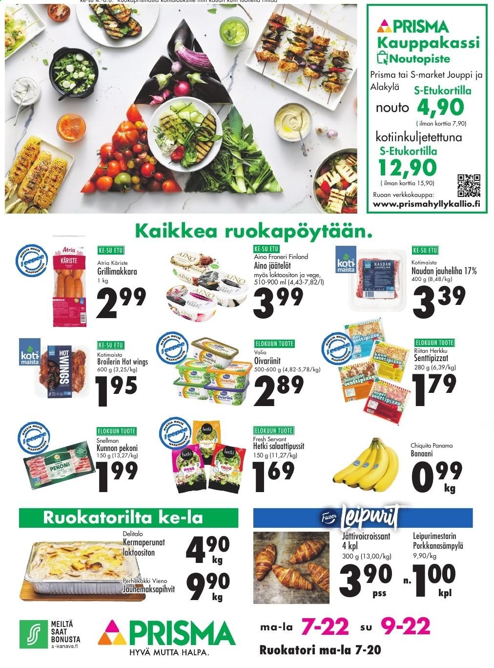 Prisma tarjoukset - 04.08.2021 - 08.08.2021. Sivu 1