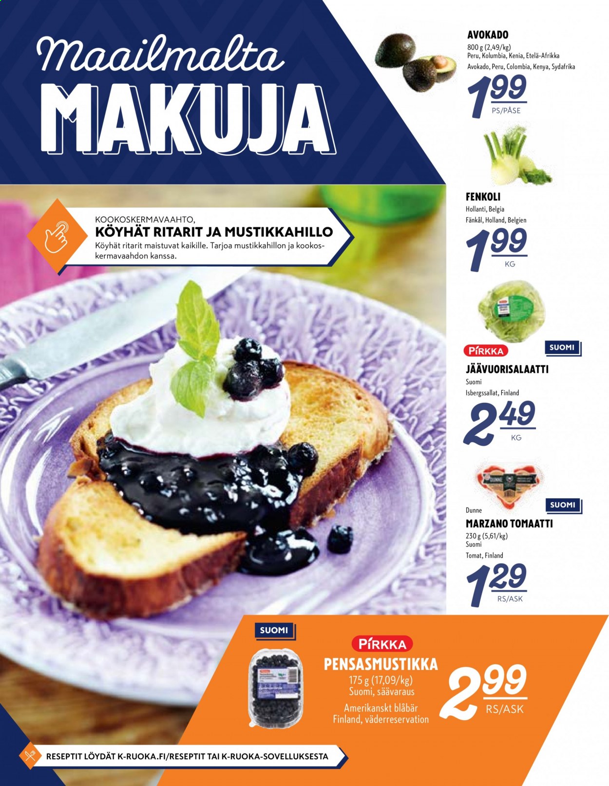 K-Supermarket tarjoukset - 05.08.2021 - 08.08.2021. Sivu 2