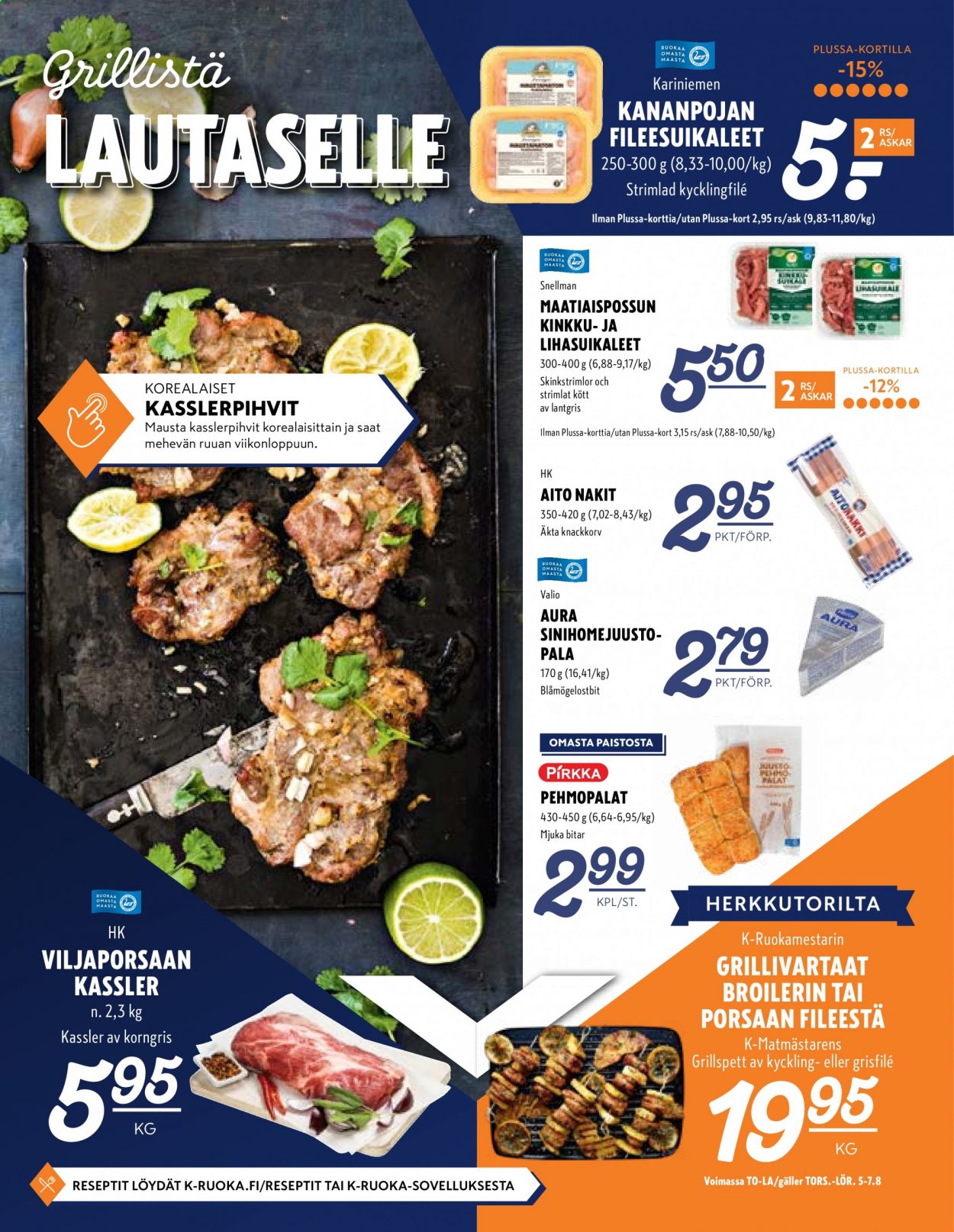K-Supermarket tarjoukset - 05.08.2021 - 08.08.2021. Sivu 6
