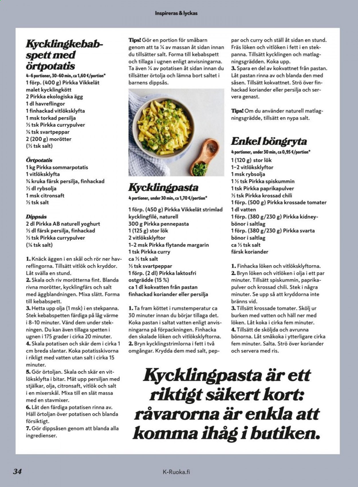 K-Supermarket tarjoukset - 04.08.2021 - 31.08.2021. Sivu 34