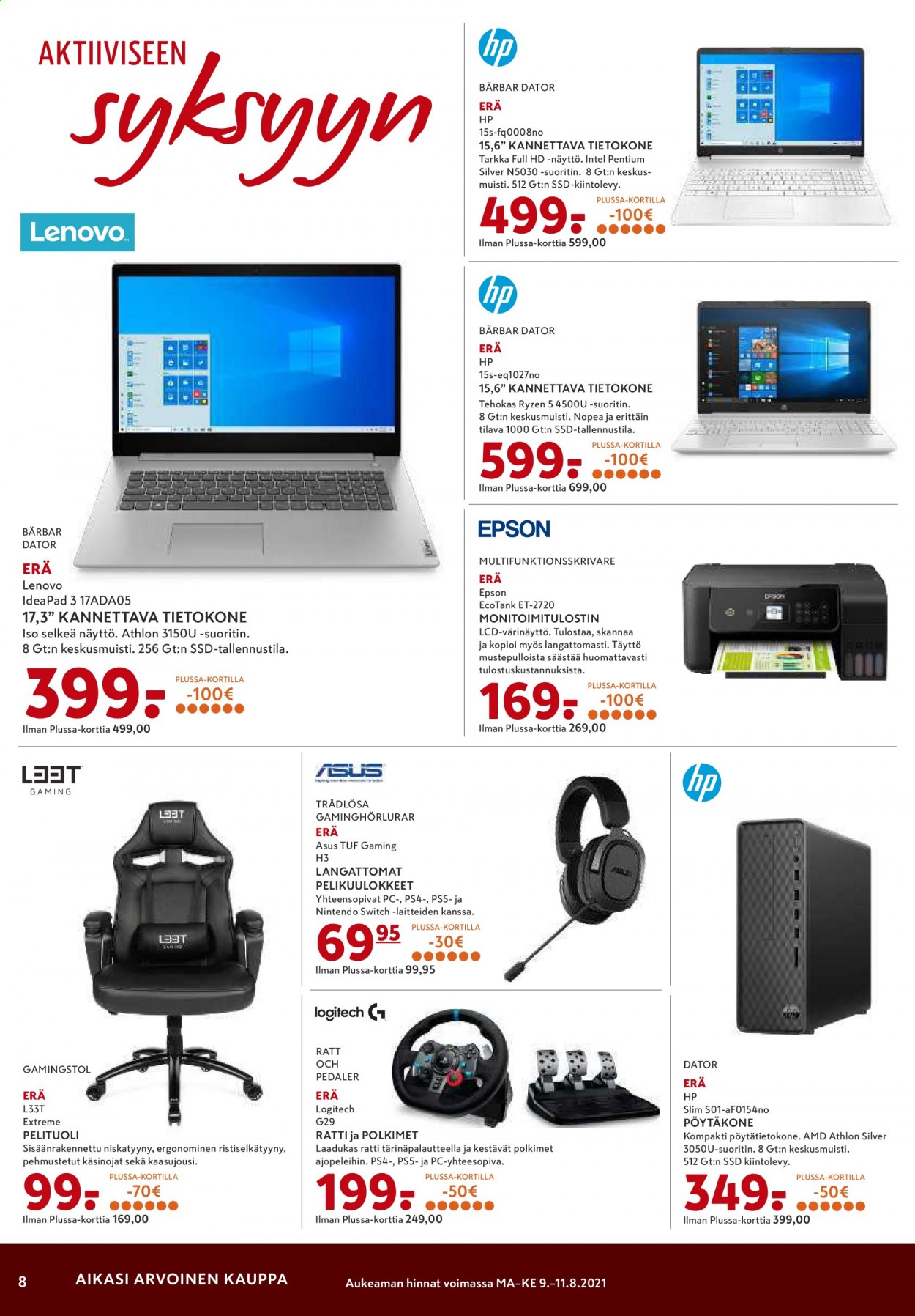 K-citymarket tarjoukset - 09.08.2021 - 11.08.2021. Sivu 8