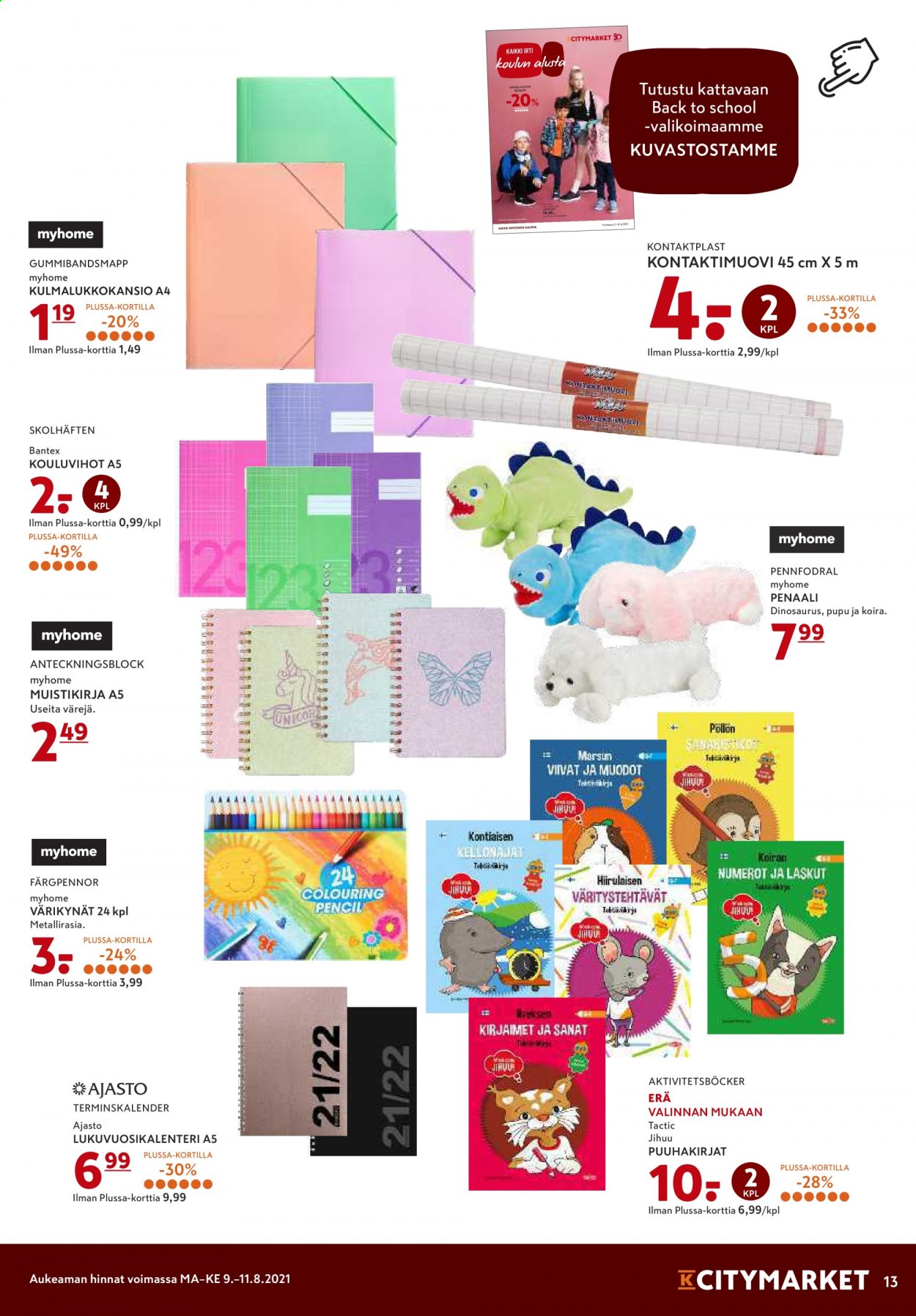 K-citymarket tarjoukset - 09.08.2021 - 11.08.2021. Sivu 13