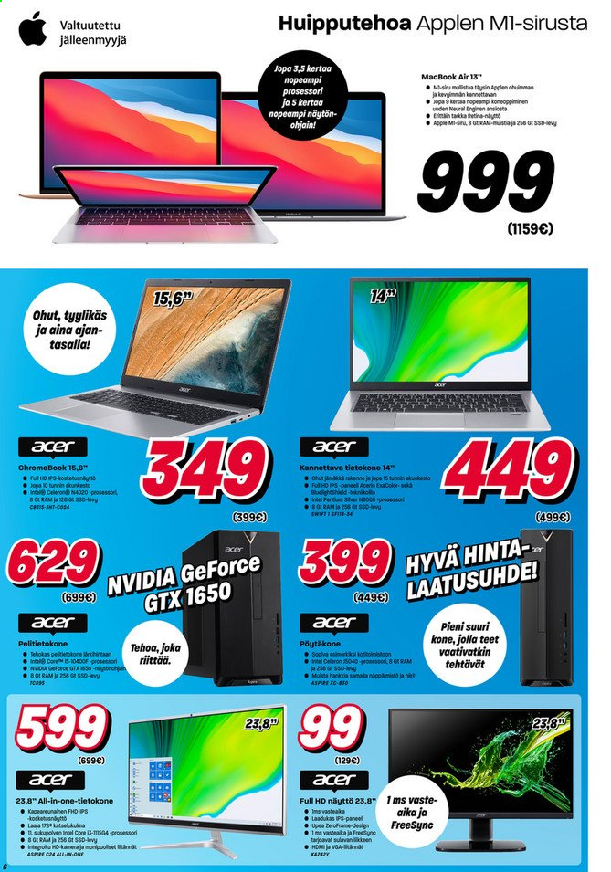 Veikon Kone tarjoukset - 08.08.2021 - 22.08.2021. Sivu 6