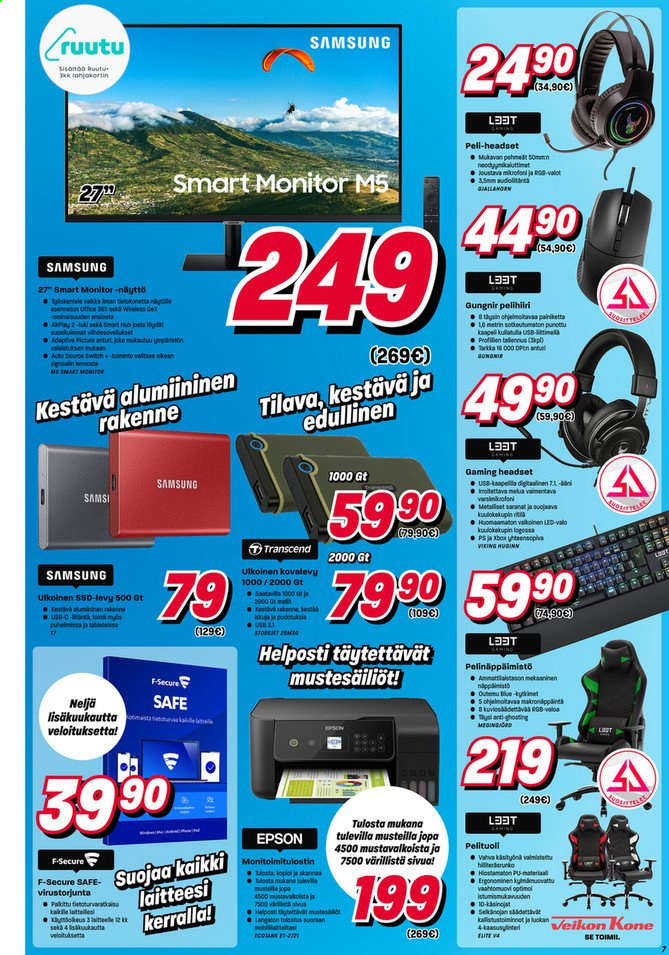 Veikon Kone tarjoukset - 08.08.2021 - 22.08.2021. Sivu 7