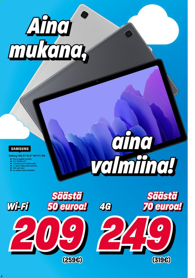 Veikon Kone tarjoukset - 08.08.2021 - 22.08.2021. Sivu 8