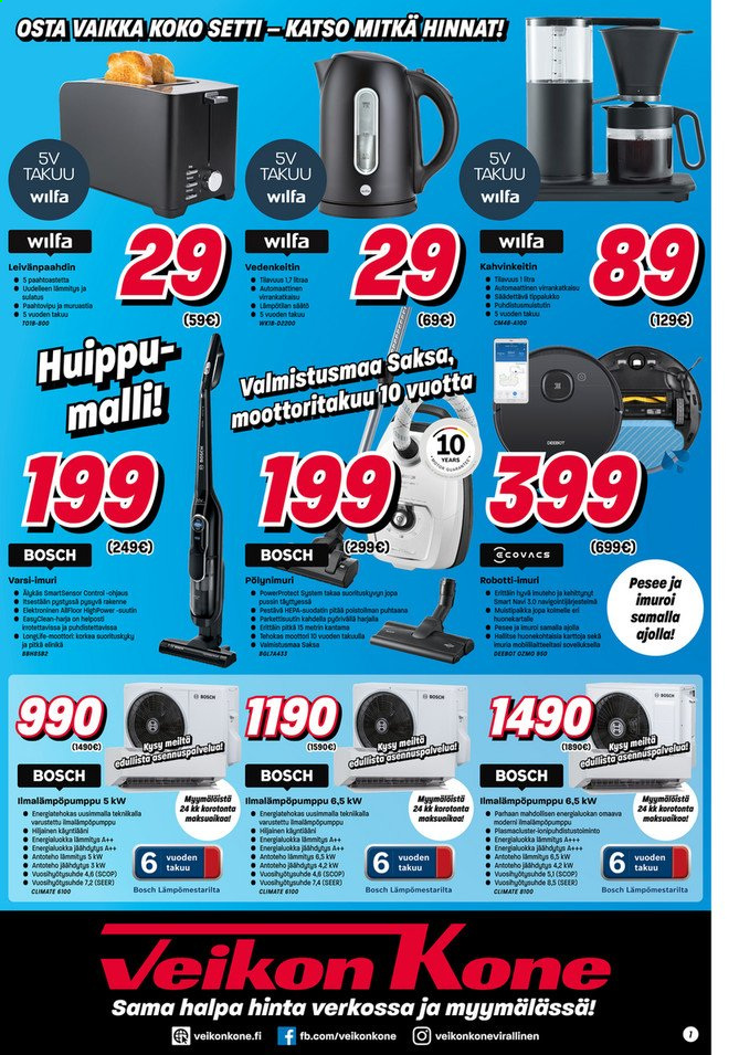 Veikon Kone tarjoukset - 08.08.2021 - 22.08.2021. Sivu 18