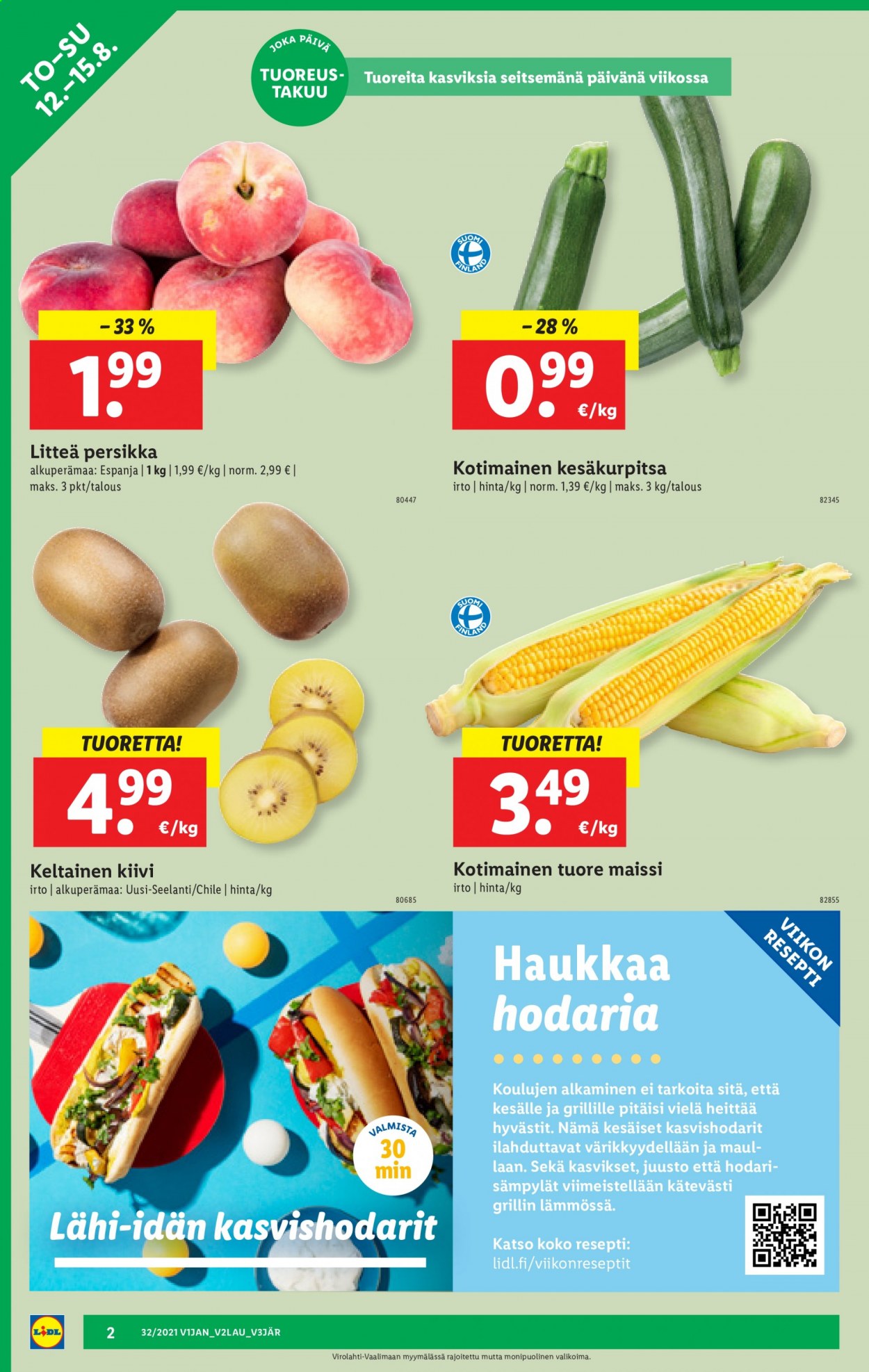 Lidl tarjoukset - 12.08.2021 - 18.08.2021. Sivu 2