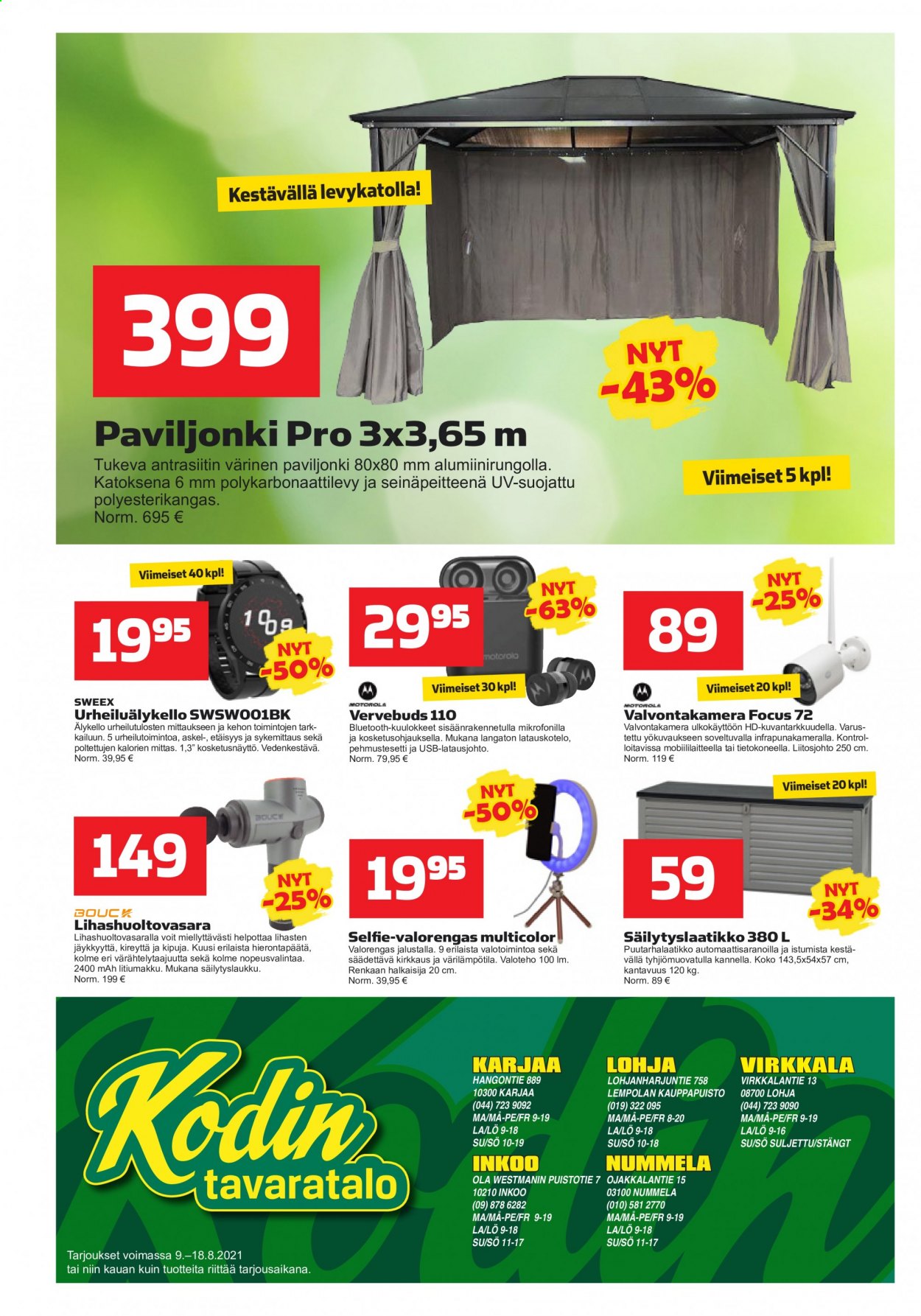 Kodintavaratalo tarjoukset - 09.08.2021 - 18.08.2021. Sivu 8